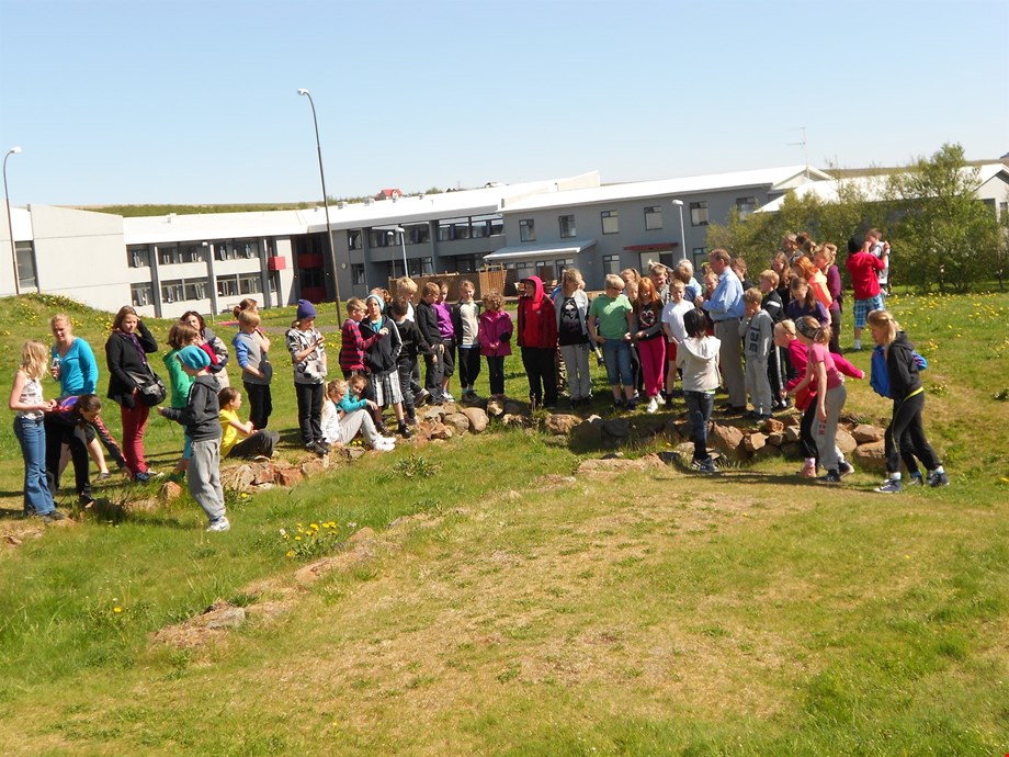 Miðaldalíf á Barnamenningarhátíð í Reykholti