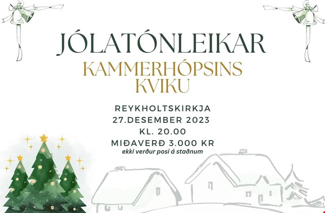 Jólatónleikar Kammerhópsins Kviku