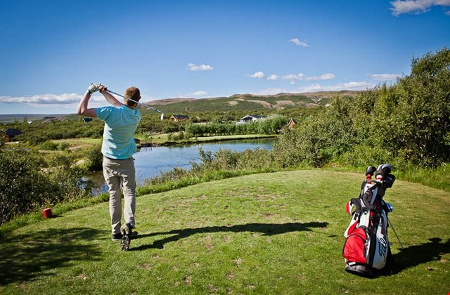 Húsafell — golf course